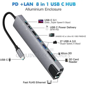 8 in 1 Usb Hub Adapter