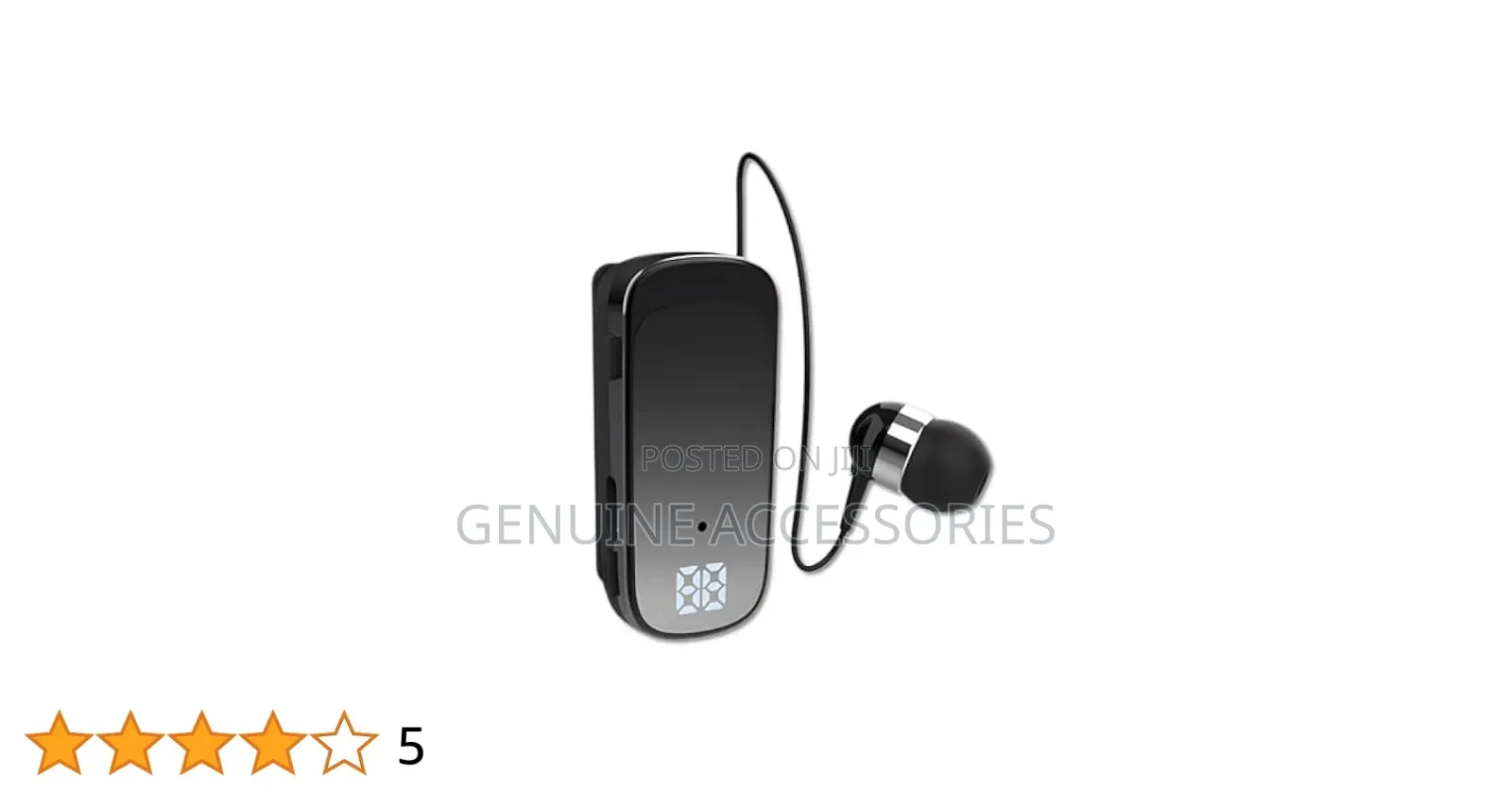 Clip-on Wireless Bluetooth Headset