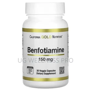 Benfotiamine With L-Leucine, 150 Mg, 30 Veggie Capsules