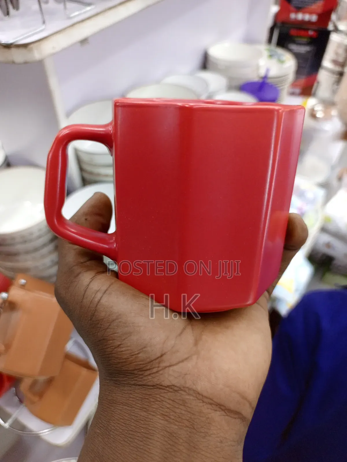 Triangular-Shaped Coffee Mug