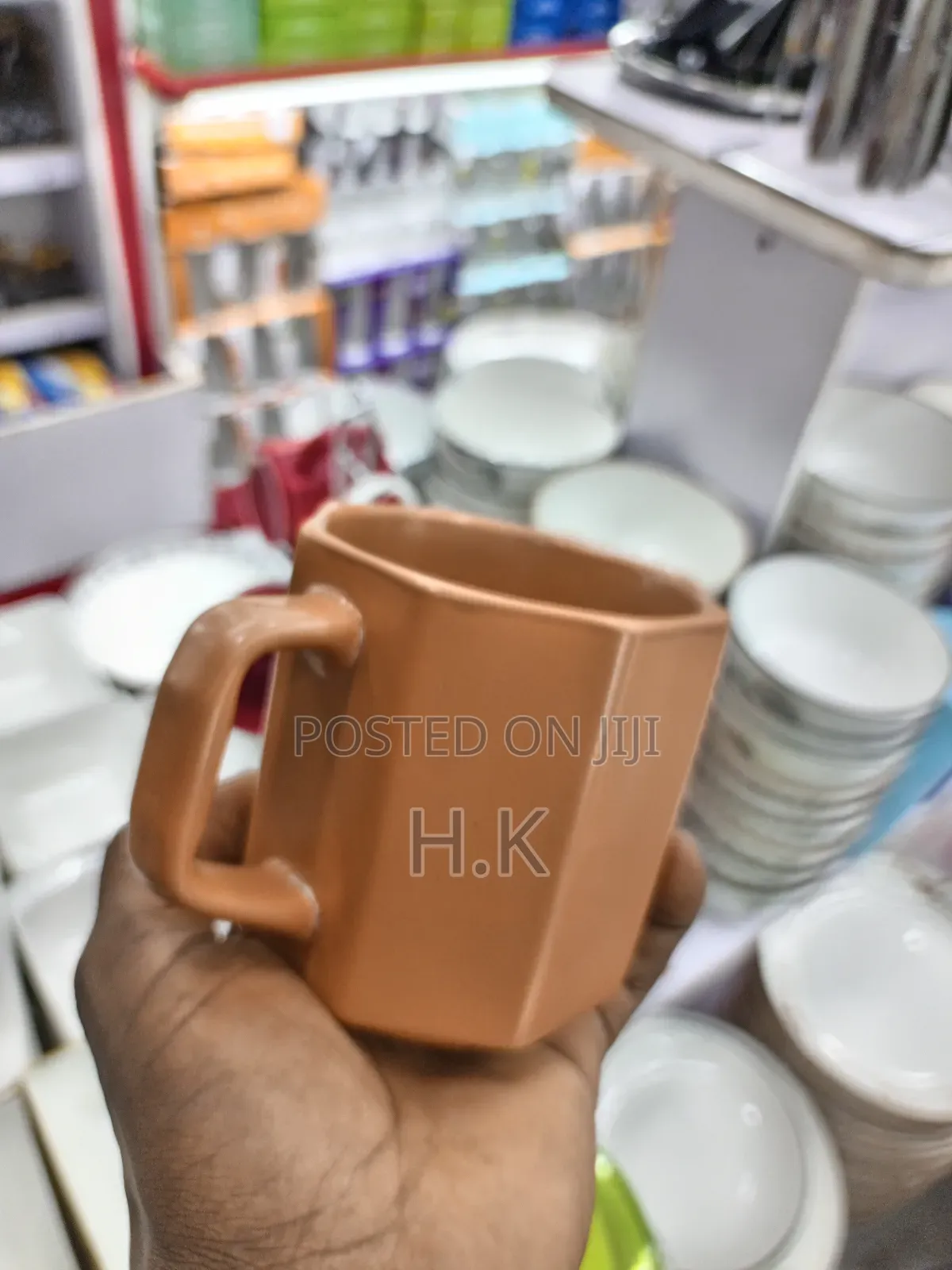 12pcs Polygonal-Shaped Coffee Mug.