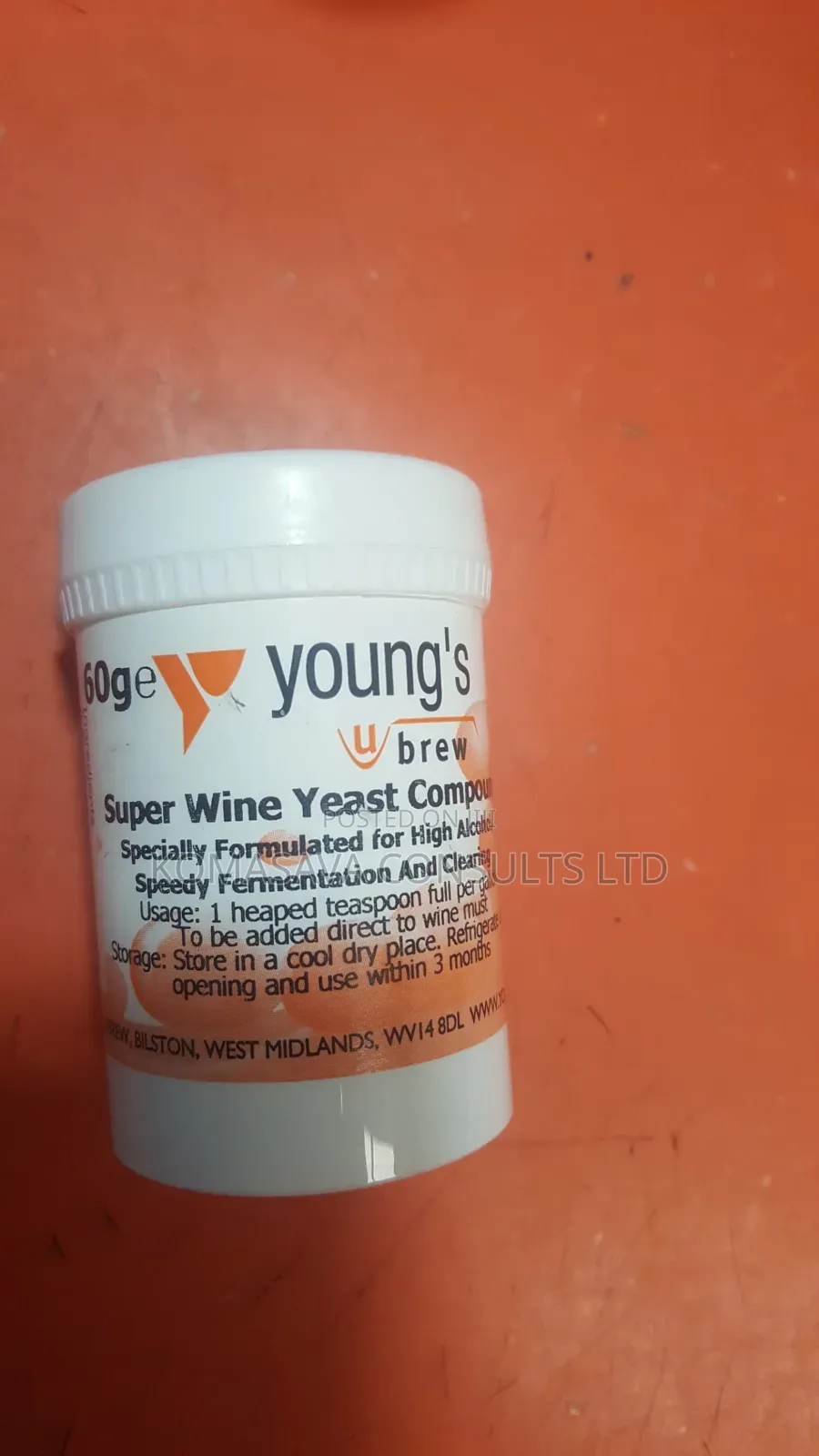 Wine Yeast and Nutrient