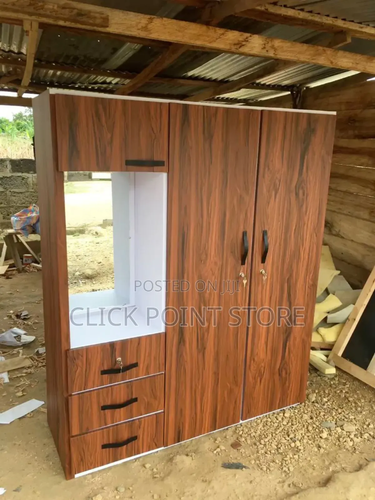 Mega Portable Wardrobes/ With Mirrors/ Wardrobe