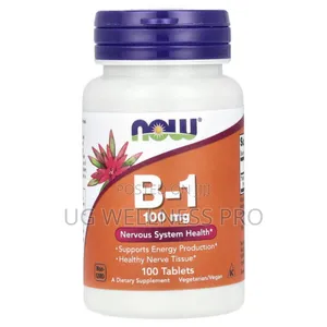 Now Foods, B1 Thiamine B-1, 100 Mg, 100 Tablets
