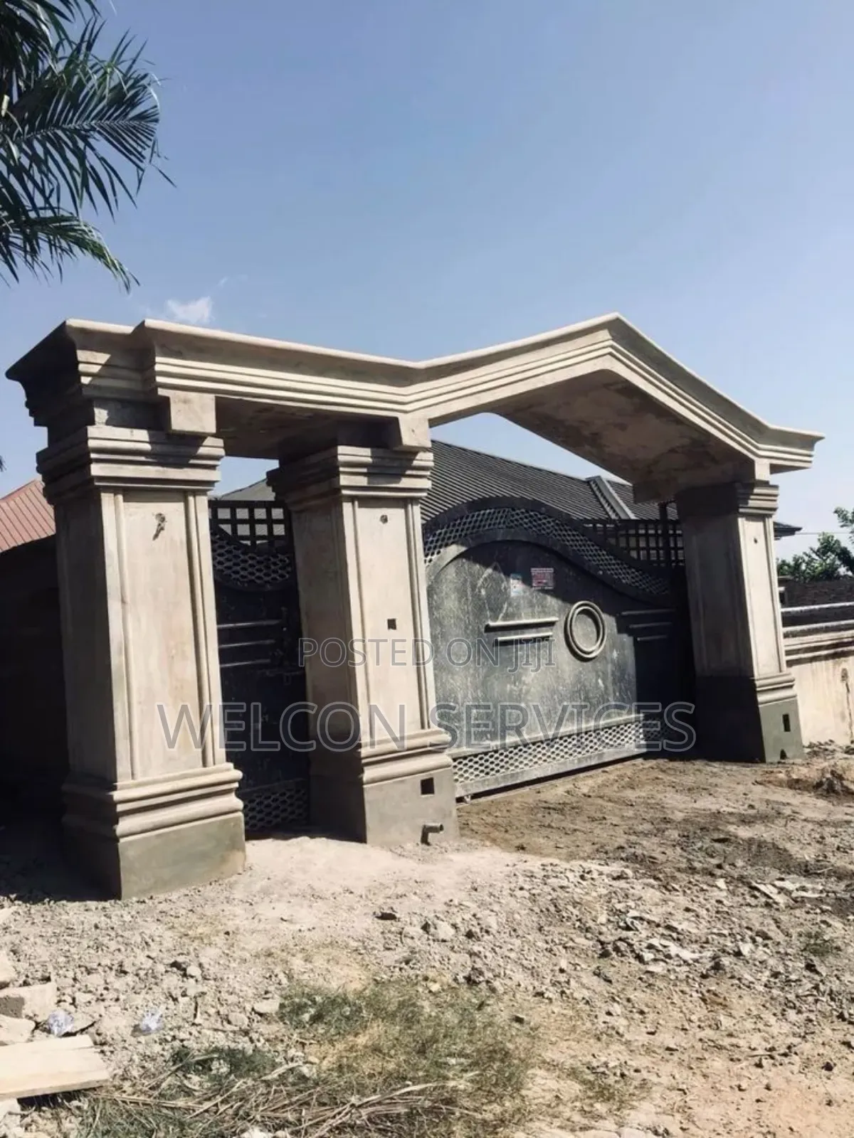 Wall Fence and Canopy Construction