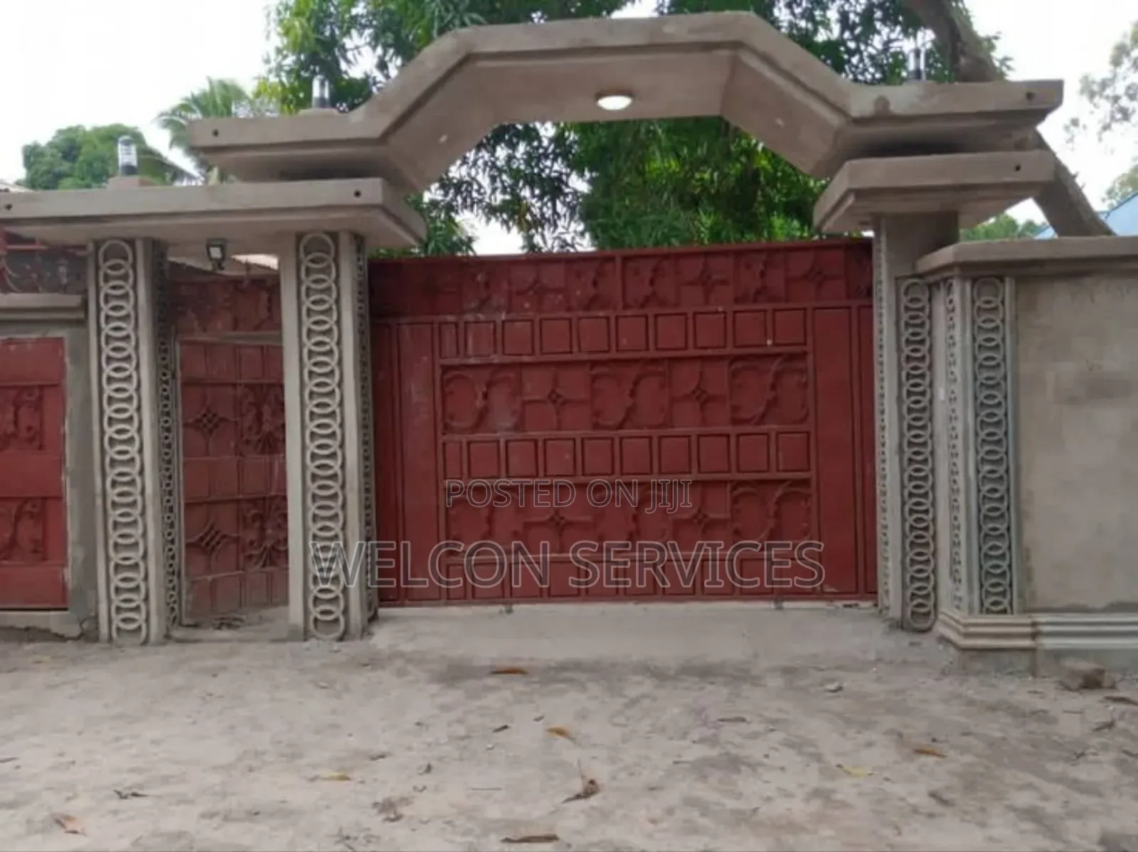 Wall Fence and Canopy Construction