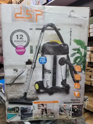 DSP Wet/Dry Vacuum Cleaner Stainless Steel