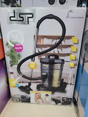 DSP 21 Litre Commercial Vacuum Cleaner - Brown