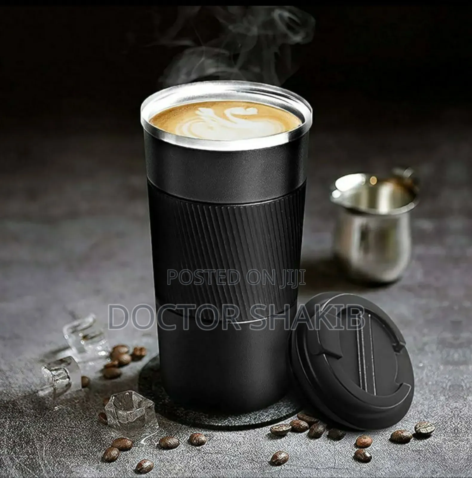 Luxurious 500ml Thermos Coffee Mug Double Wall