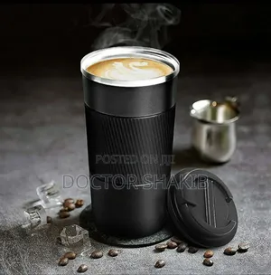 Luxurious 500ml Thermos Coffee Mug Double Wall