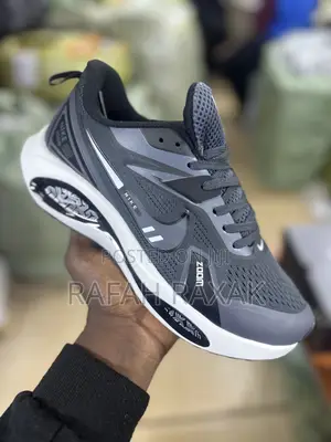 Grey Nike Air Zoom Running Trainer Sneakers