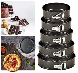 New 6pcs Round Cake Pans Set