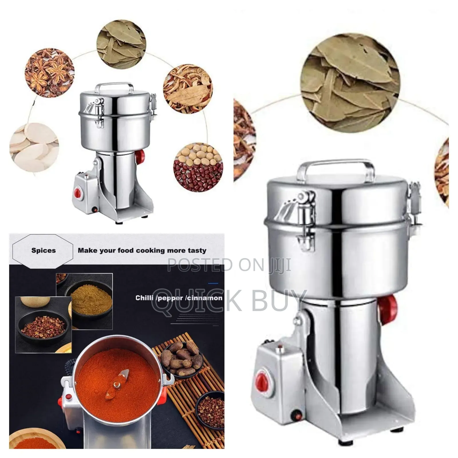 1kg Commercial Home Large Capacity Grains Grinder