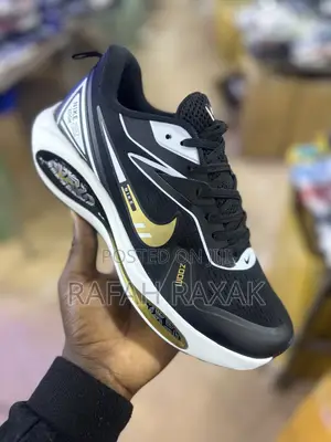 New Men’S Black Nike Air Zoom Running Trainers