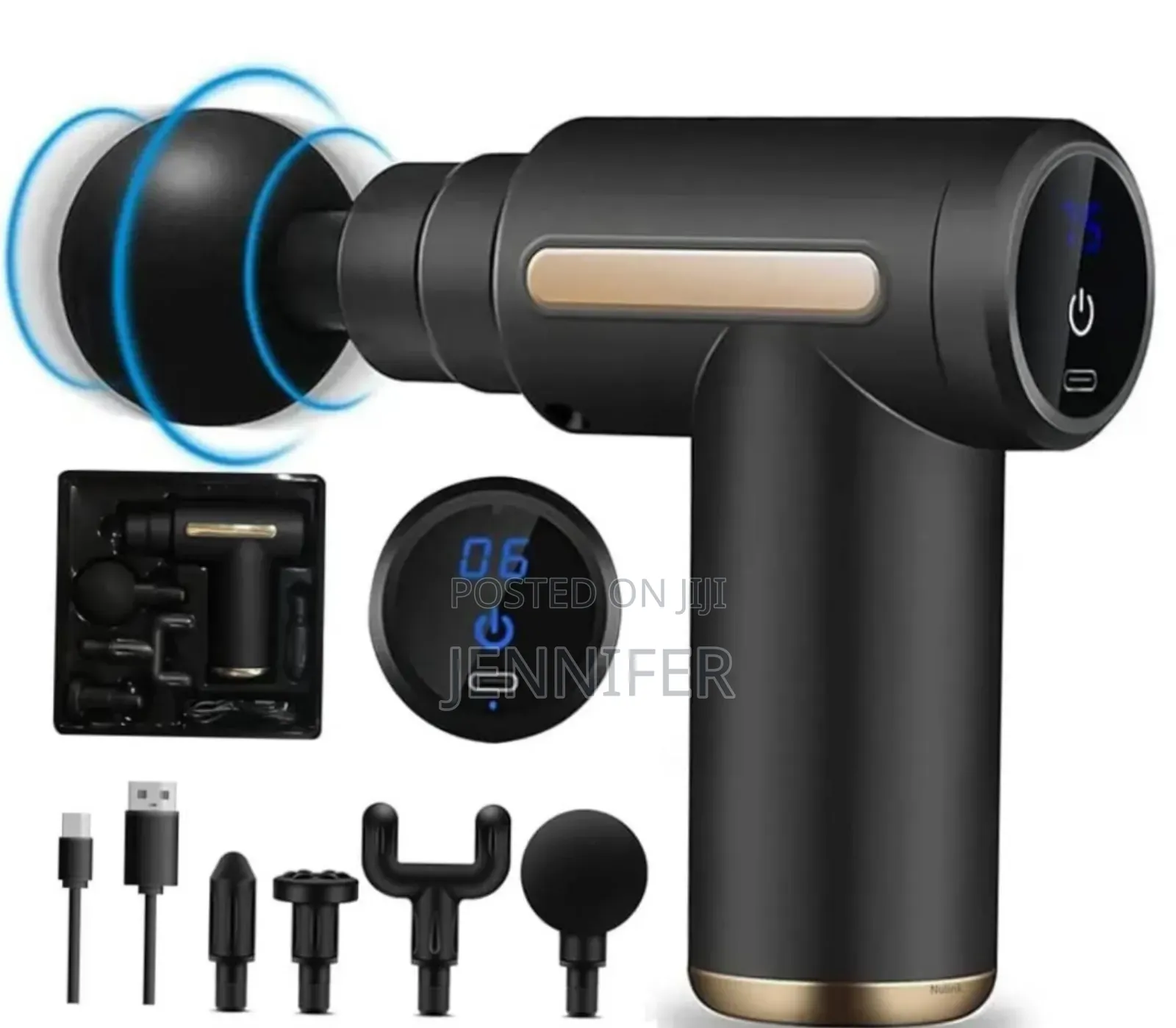 Led Display Muscle Massage Gun