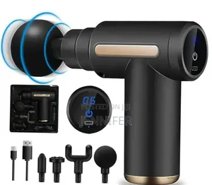Led Display Muscle Massage Gun