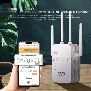Powerful Home Wifi Repeater 4 Antennas Lan Port Wifi Booster