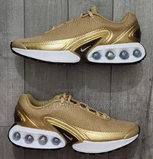 Original Gold/White Nike Air Max Dn Sneakers