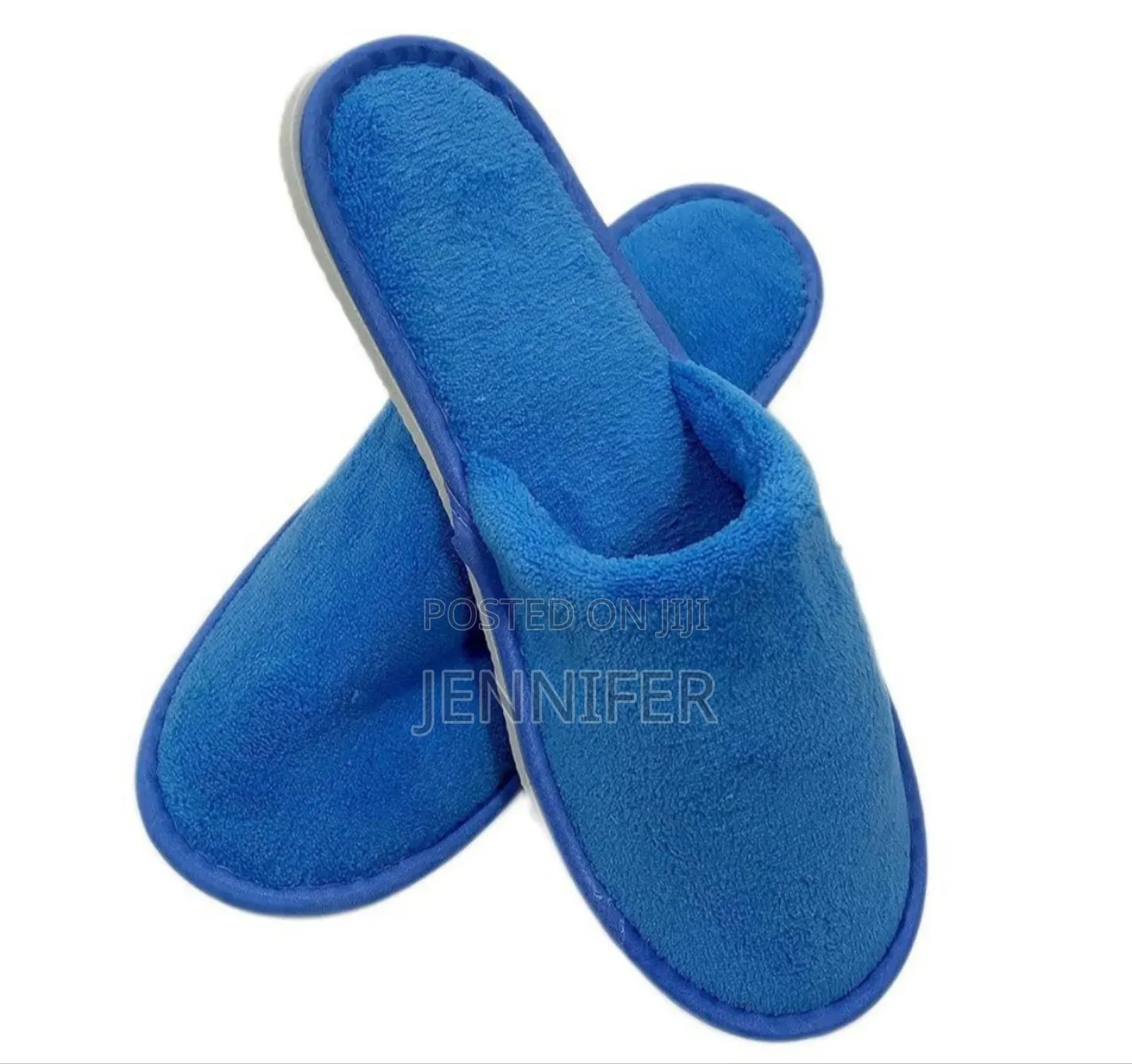 Terry Closed Toe Indoor Slippers