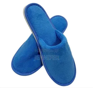Terry Closed Toe Indoor Slippers