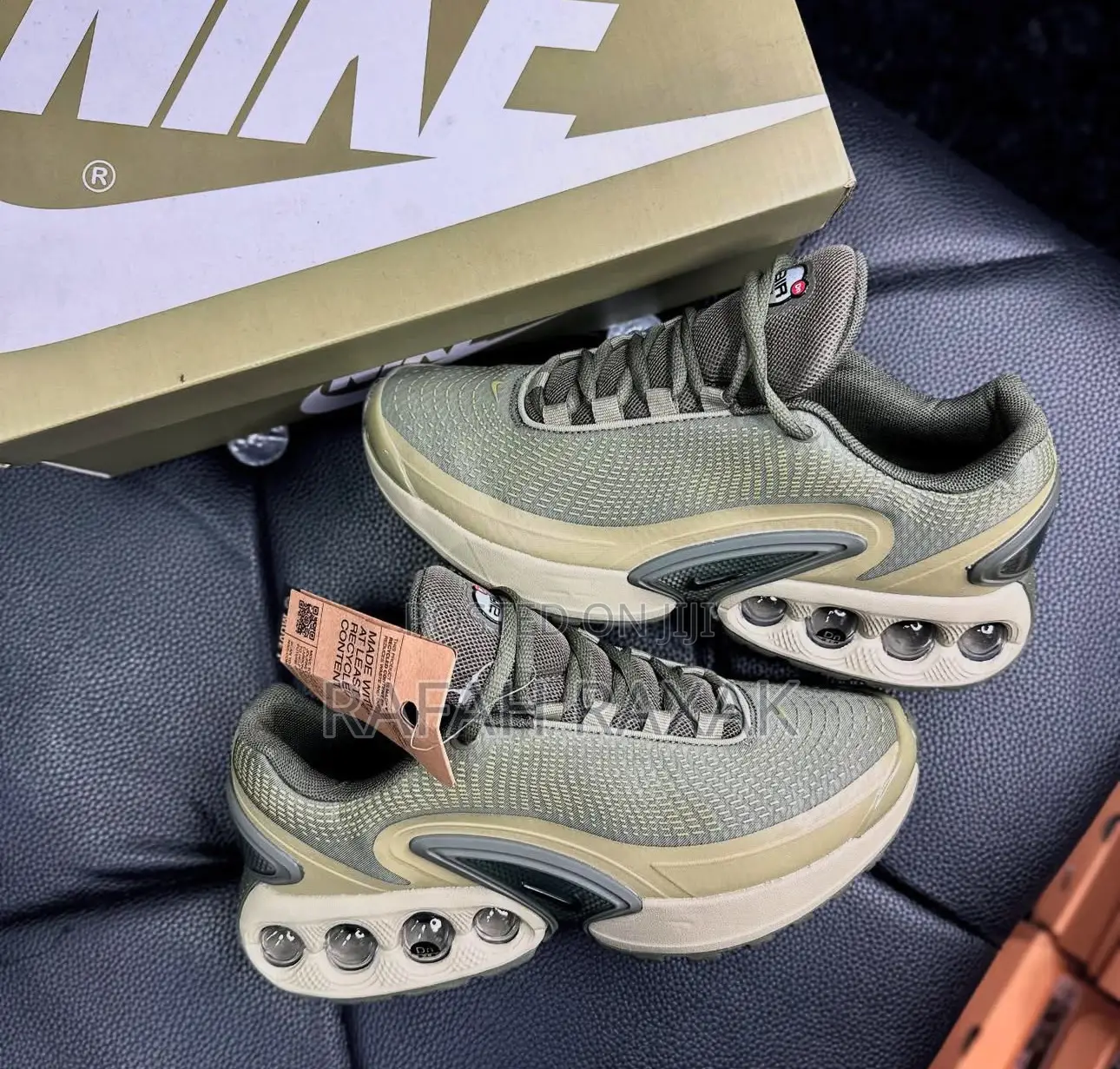 Original Olive Green Nike Air Max Dn Sneakers