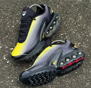 Original Black/Yellow Nike Air Max Dn Sneakers