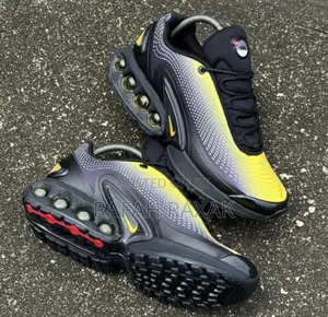 Original Black/Yellow Nike Air Max Dn Sneakers