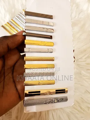Tie Clip Classic Bar Male Necktie Clip Clasp Metal Jewelry