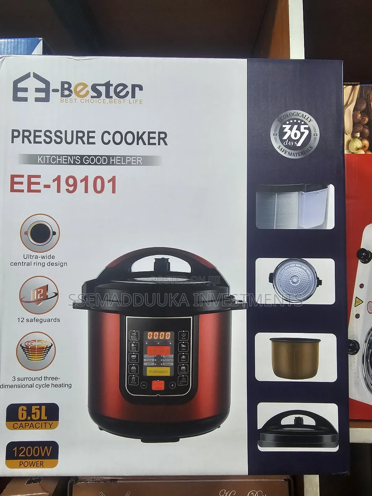 Bester 6.5 Litres Electric Pressure Cooker