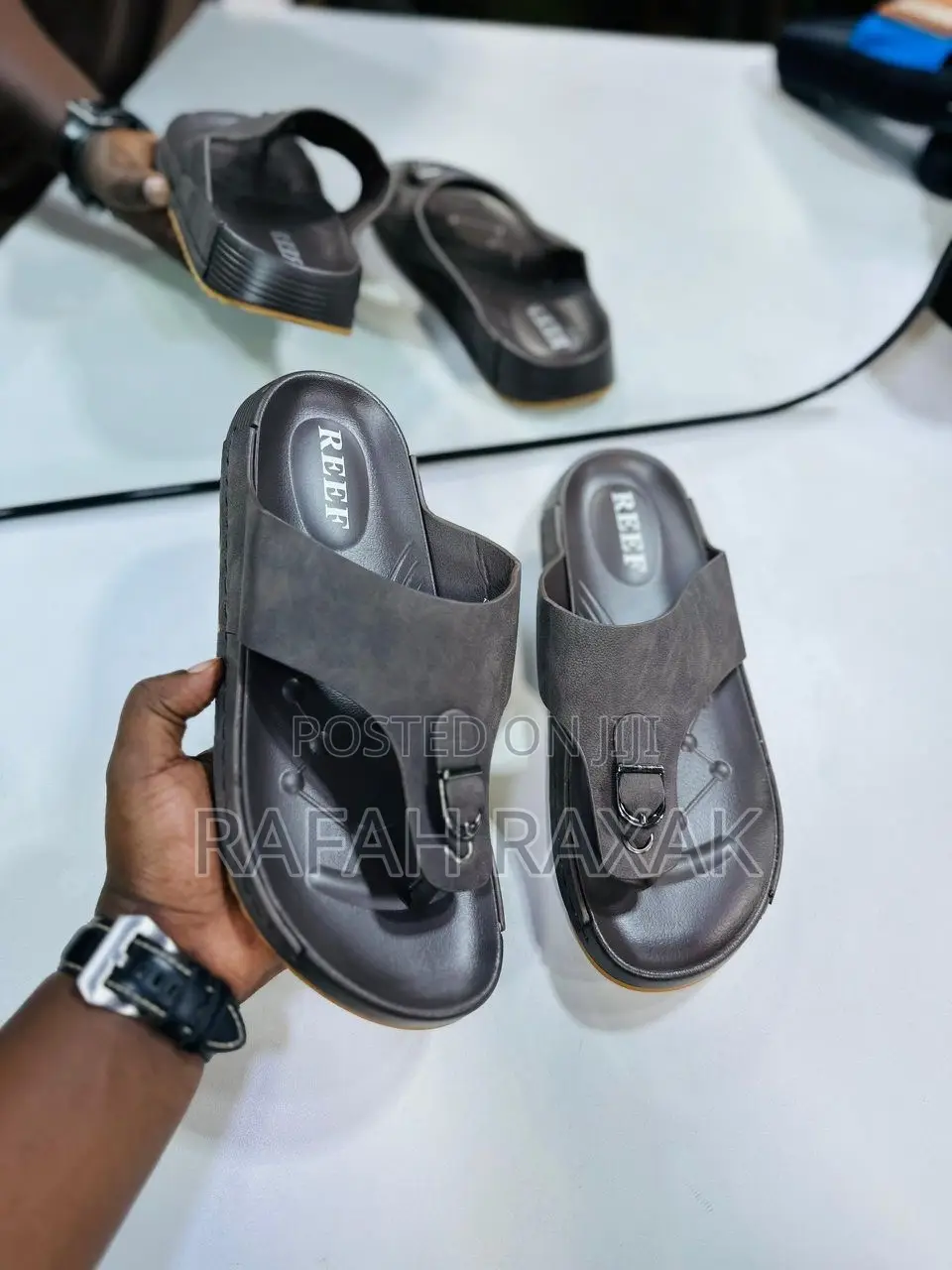 Original Men’S Coffee Brown Reef Slipper Sandals