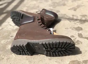 Men’S Dark Tan Timberland 6 Inch Waterproof Boots