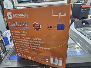 Sayona 2.8 Litres Electric Rice Cooker With Asteamer