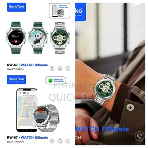 Haino Teko Germany Rw-67 Stainless Steel Fitness Watch
