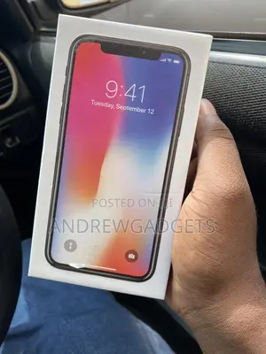 New Apple iPhone X 64 GB Black
