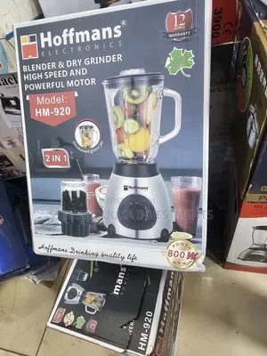 Hoffmans Hm -920 2 in 1 Electric Blender