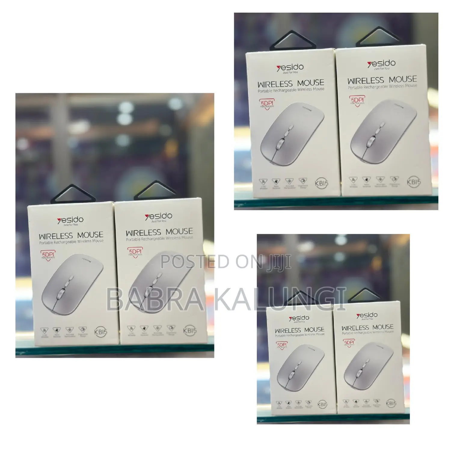 Yesido Kb15 Rechargeable Mouse
