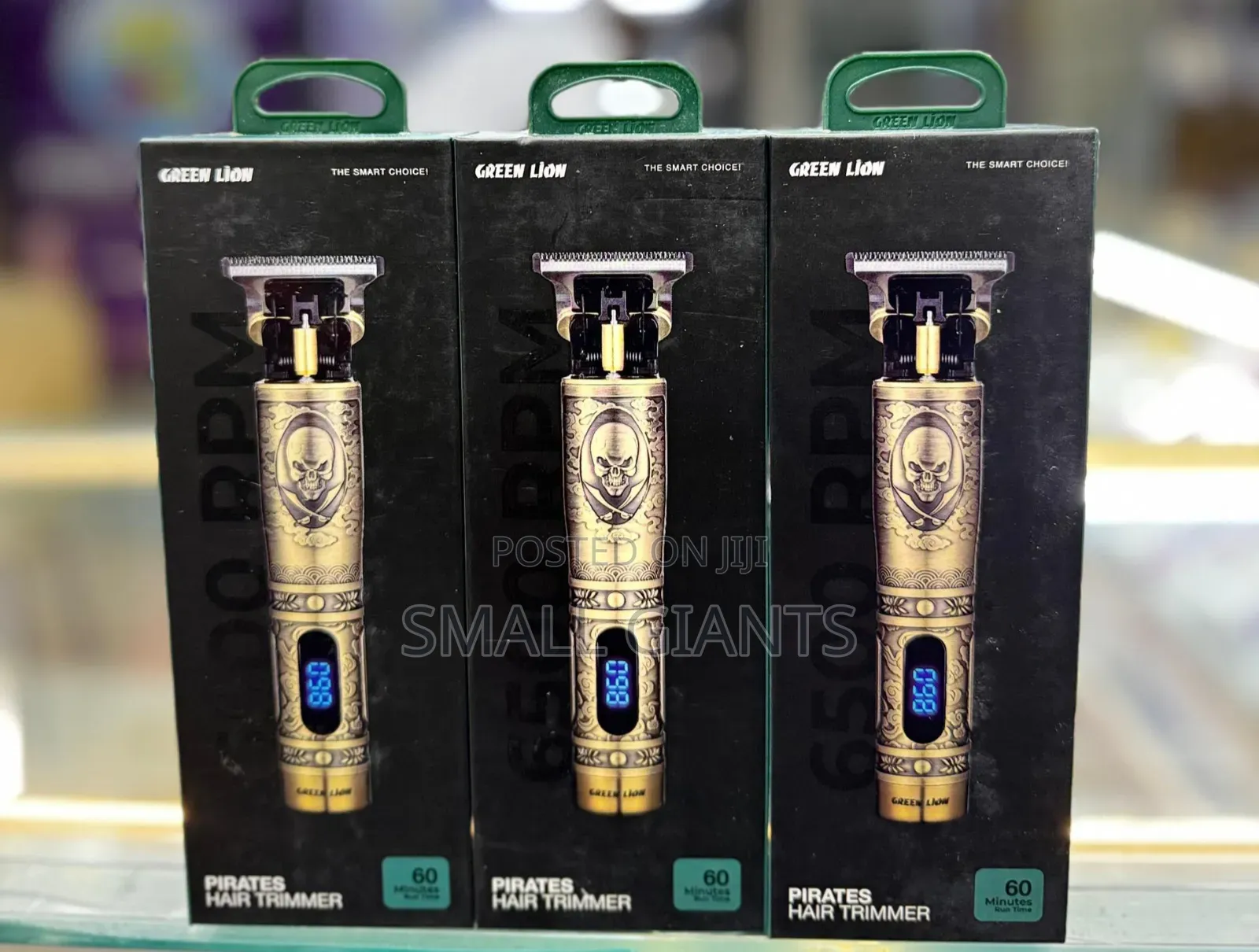 Green Lion Pirates Hair Trimmer