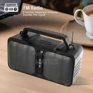 Bluetooth Speaker Outdoor Portable Fm Radio