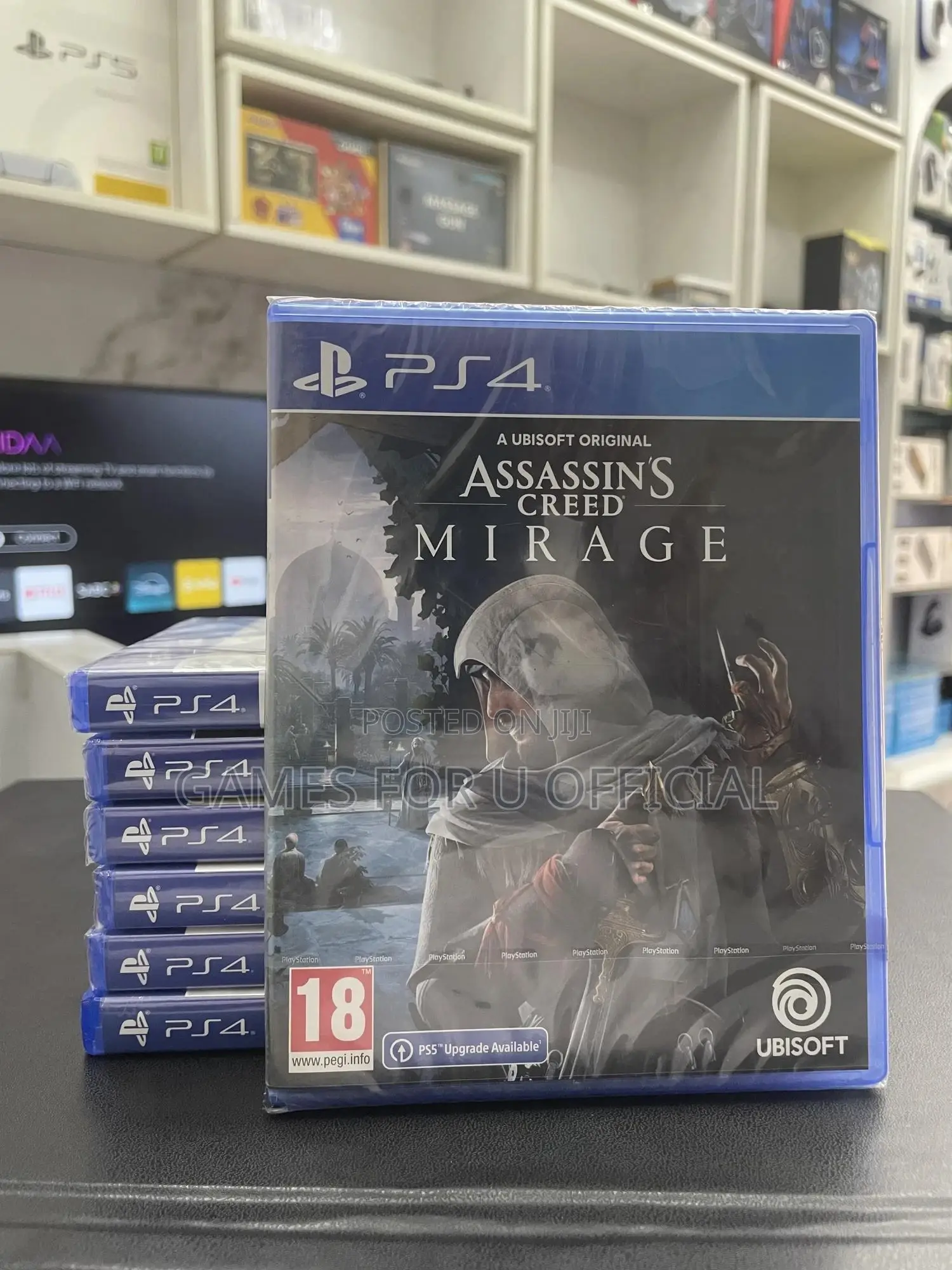 Assassins Creed Mirage Ps4  New Cd Latest Ps4