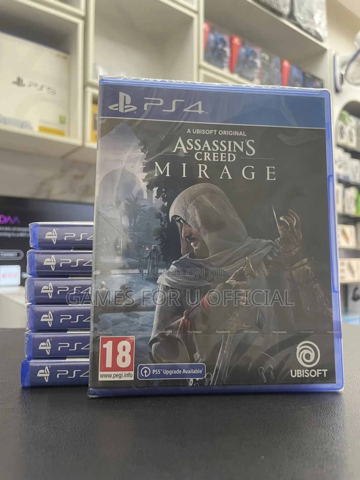 Assassins Creed Mirage Ps4  New Cd Latest Ps4