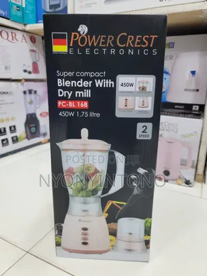 Power Crest 2 in 1 High-Quality Juice Blender With Grinder