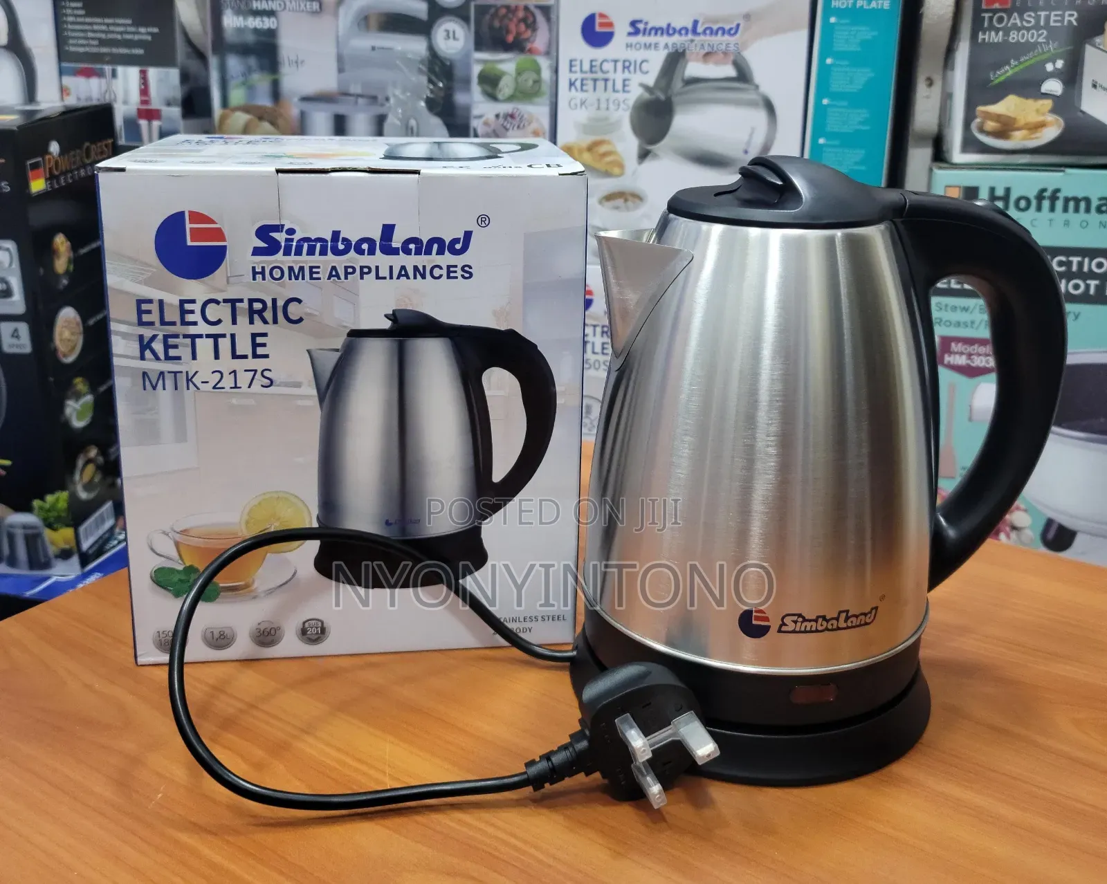 Simbaland High-Quality 1.8litres Automatic Electric Kettle