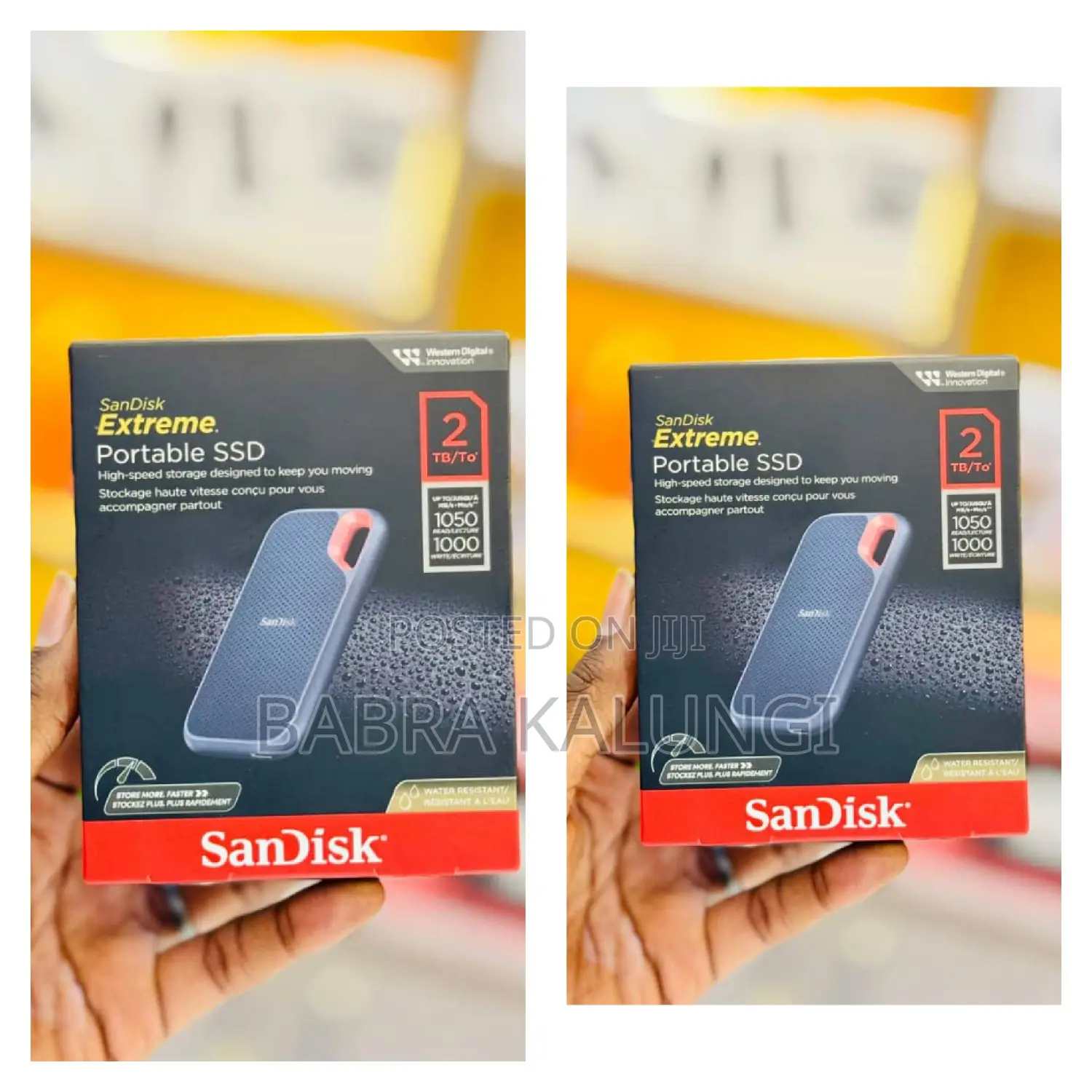 Sandisk Extreme 2tb SSD Portable