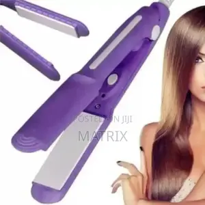 Mini Electric Hair Straightening Iron-Multicolor