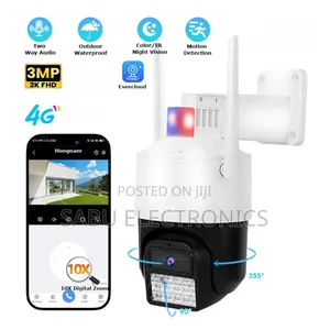 Outdoor 4g Smart Camera –Hd Lens Night Vision No Wifi Needed