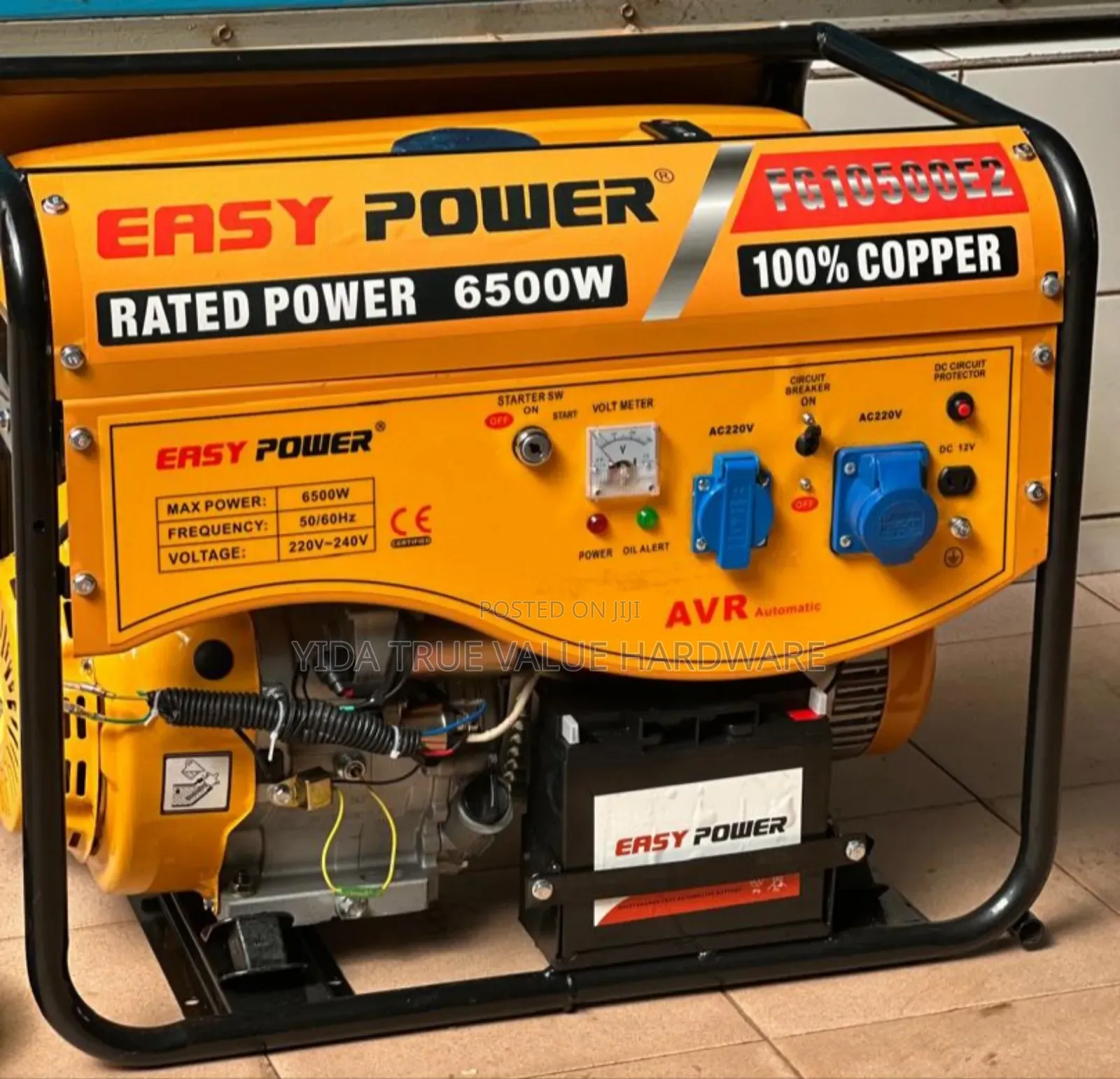 Generator Easypower 6500w 100% Copper
