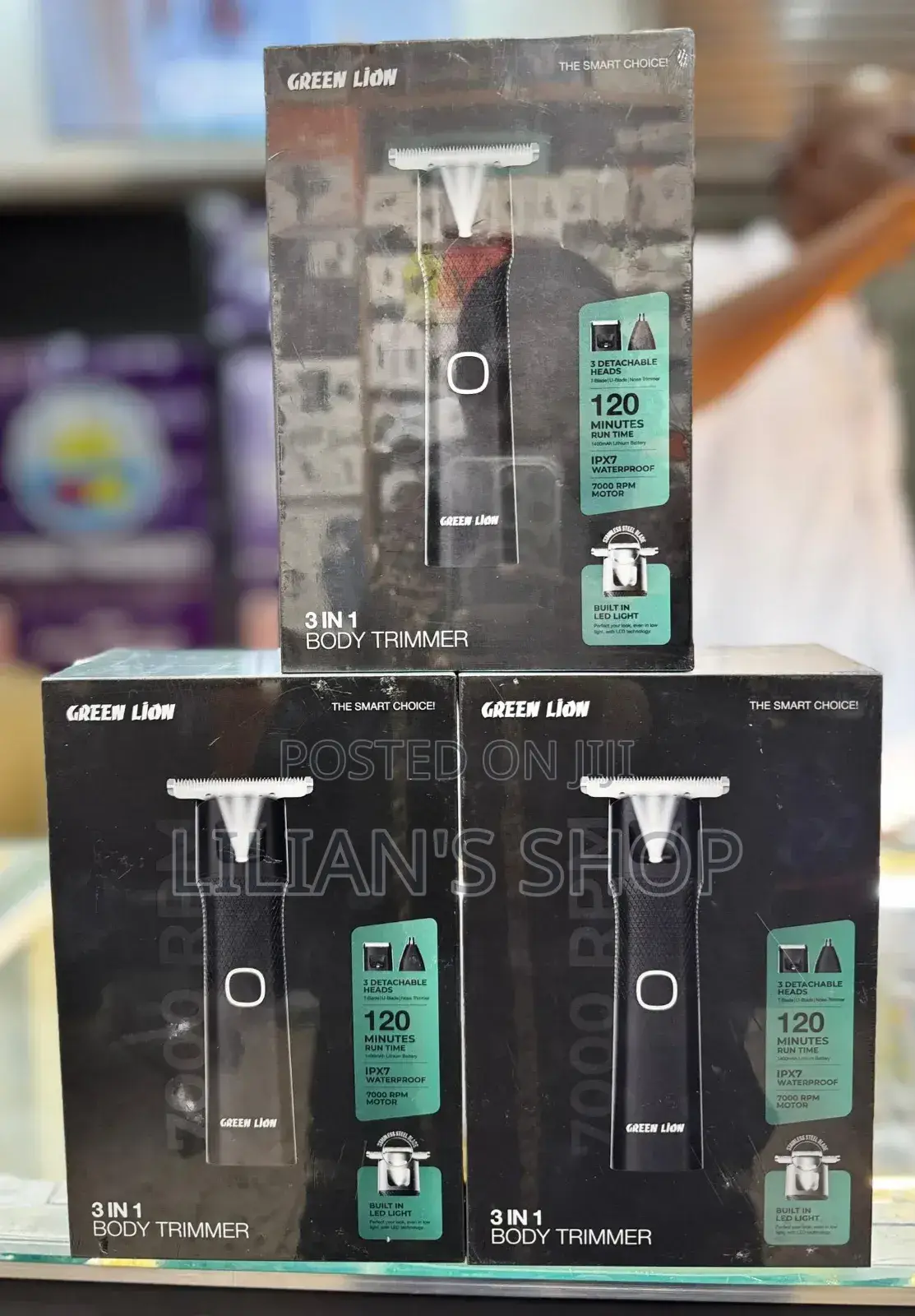 Green Lion 3 in 1 Body Trimmer