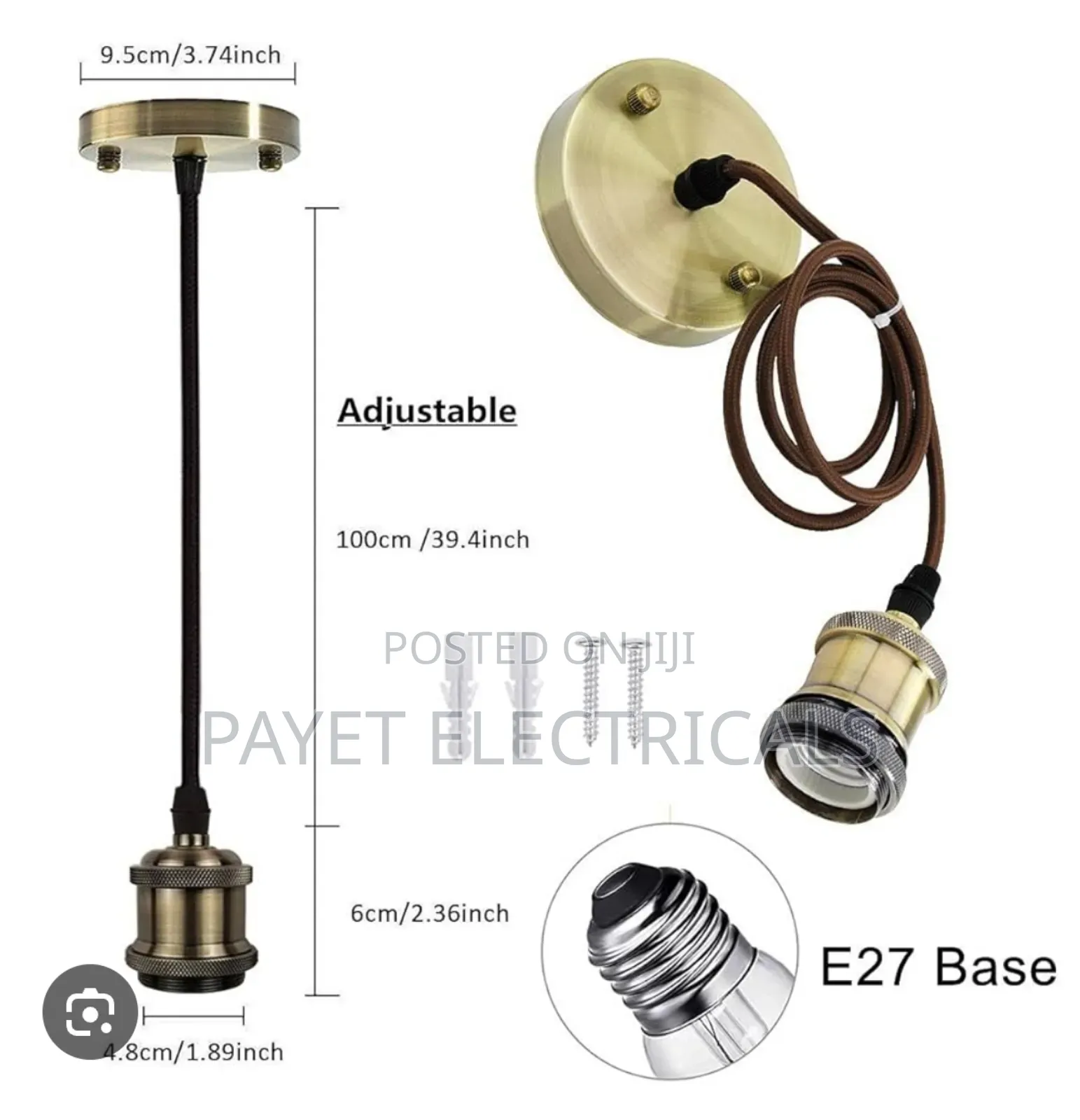 Hanging Lamp Holder