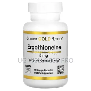 California Gold Nutrition, Ergothioneine, 5 Mg, 90 Veg Caps