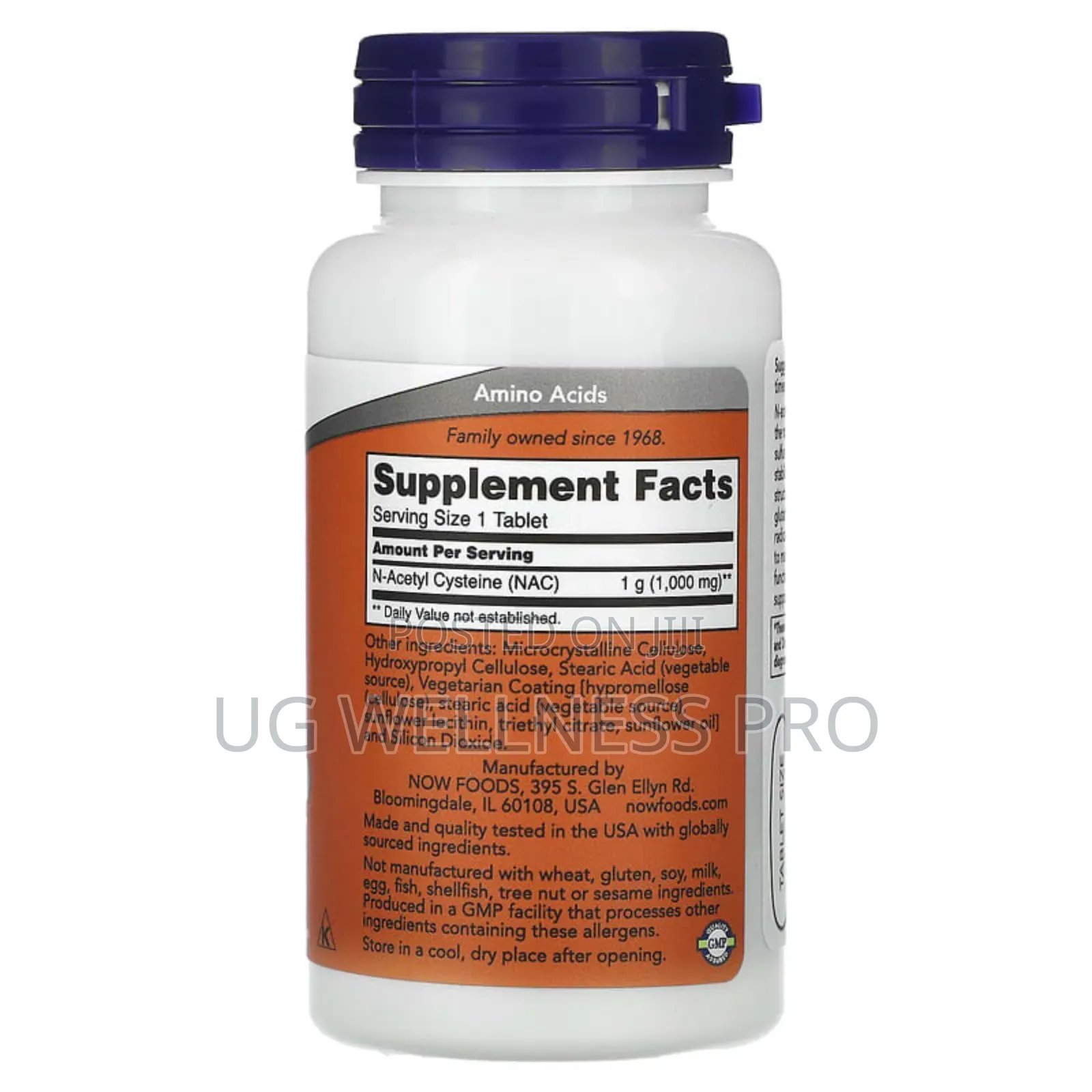 Now Foods, Nac, 1,000 Mg, 60 Tablets